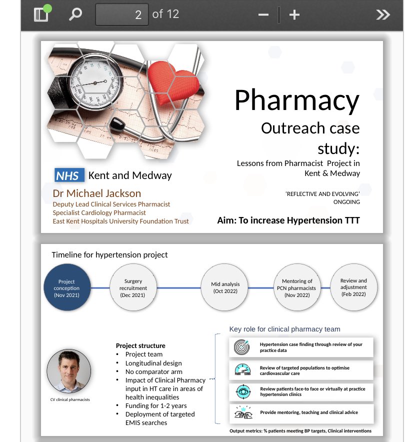 March’s CVD Prevention Clinical Leadership Group focussed on the celebrating the great work pharmacists are doing on preventing CVD. If you’re an ICS CVD Prevention lead or a pharmacist with an interest in CVD Prevention do have a look. future.nhs.uk/NationalCVDPre…
