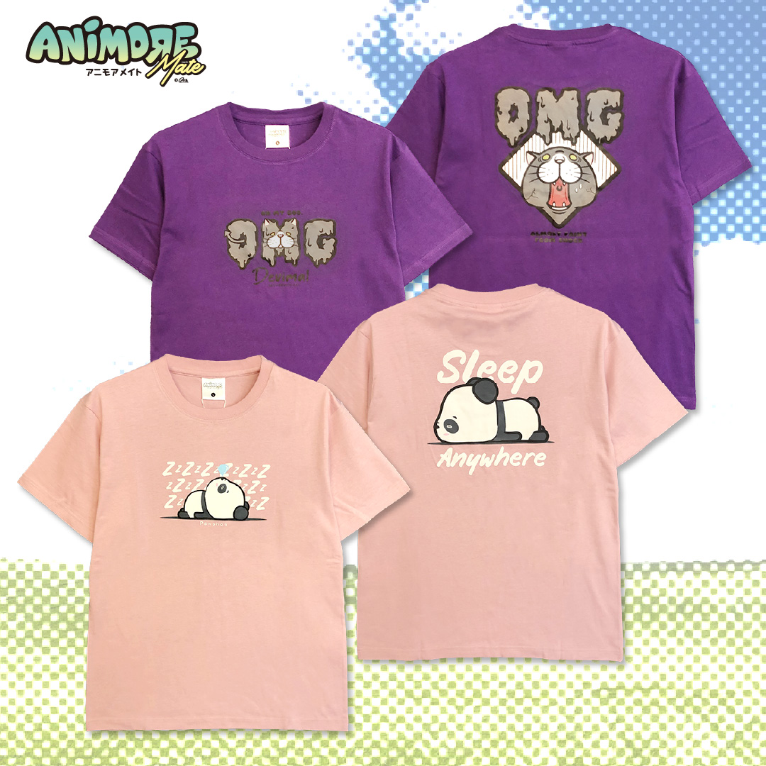 AnimoreMate's tweet photo. ・👕Tシャツ
「ANIMORE Mate」アニモアメイト
 
🐰 #fusagisan #ふさぎさん 
🐱  #devimal #デビマル 
 🐻 #bearee #ベアリー 
 🐼 #panshan #パンシャン 
 #animoremate #アニモアメイト

#キャラT #動物好き集合  #キャラクター #かわいいけどかわいくない https://t.co/sIOPtXWWh2