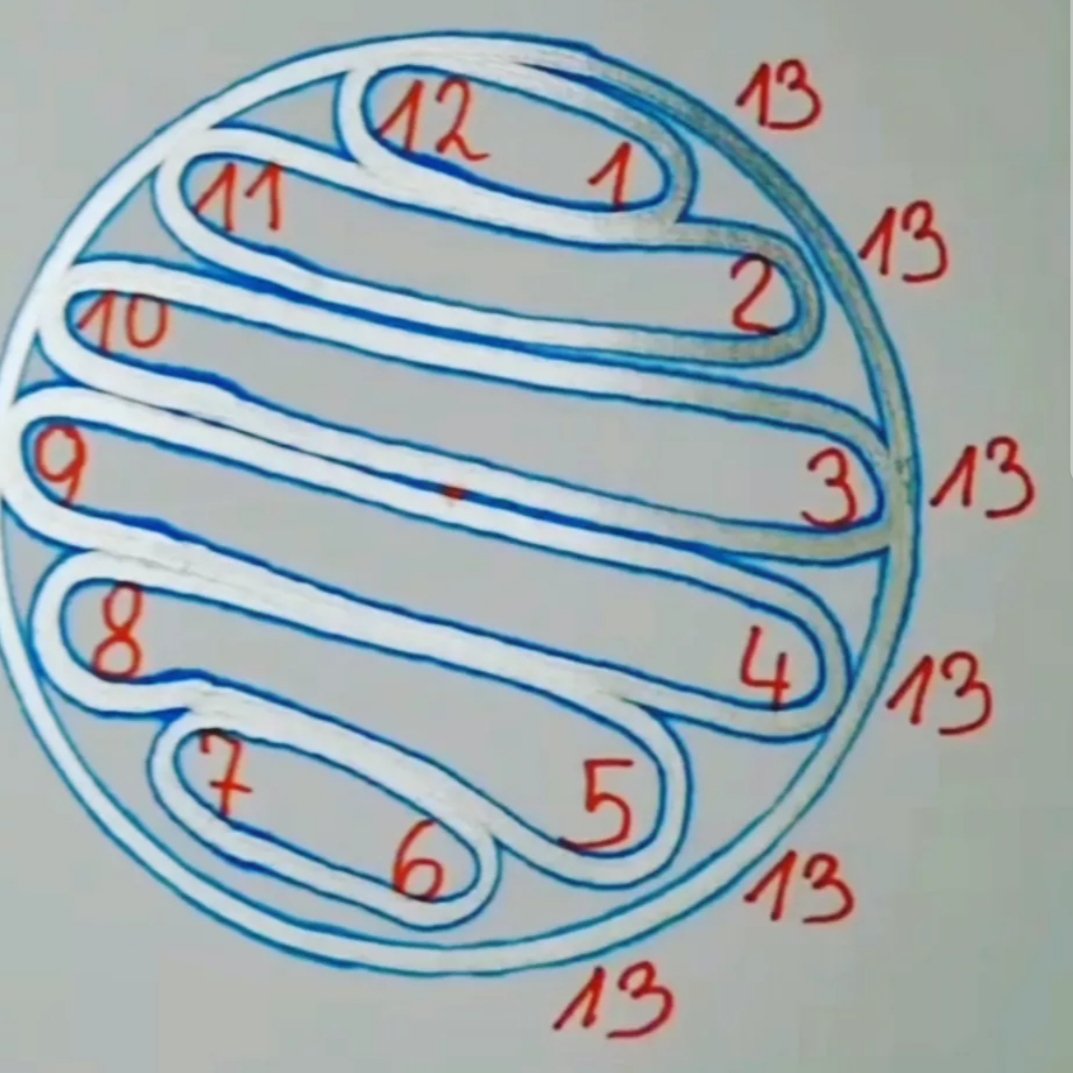Search4truth33's tweet image. Lucky number 13 🤔 #clock #math #mathmatics #numbers #NumbersDontLie #luckynumber13 #numbermagic