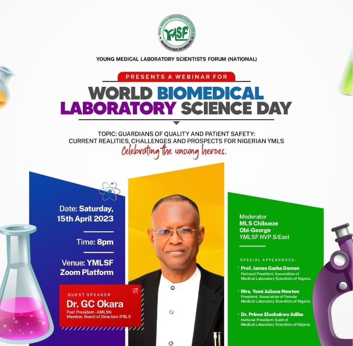 Hon_Jogreat's tweet photo. Today is #MLSDAY2023 

The purpose of BLS Day is to increase the awareness of the role that Biomedical Laboratory Scientists have in providing health care. Biomedical Laboratory Scientists play a key role in diagnosis, quality development and assurance, treatment, research &amp;
1/2 https://t.co/1xEvk1sroQ