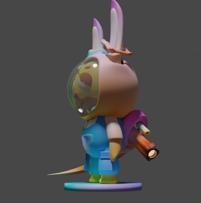 CoolMan37890882's tweet photo. He's so cute lol. Made a cute bunny in blender. 3 hours https://t.co/KU75wJFAPn