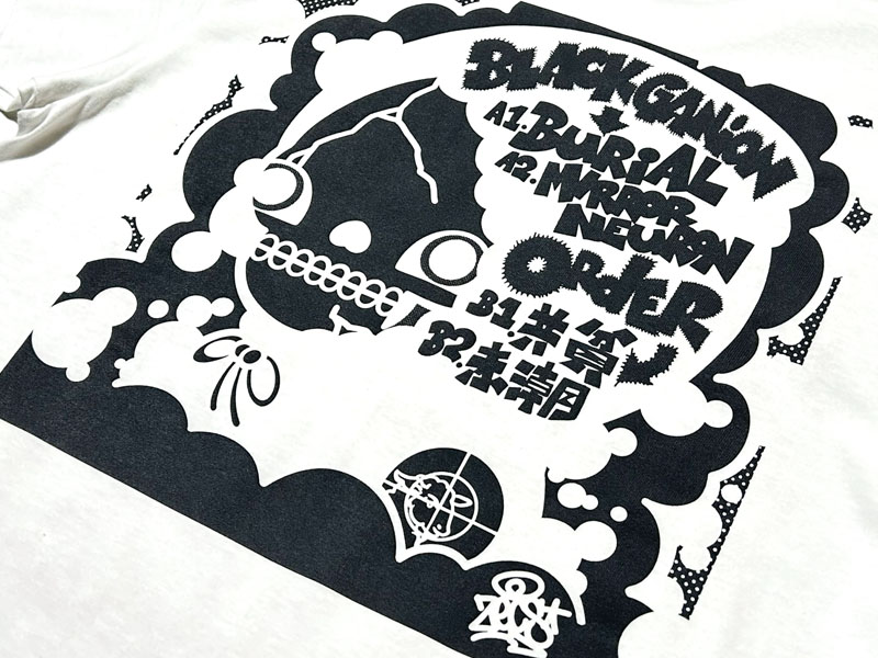 manana_kkkane's tweet image. #BLACKGANION x #ORdER x #ZECS/ S/S TEE ￥4400(税込)
S:着丈 65 / 身幅 49 / 肩幅 42 / 袖丈 19 cm/M:着丈 69 / 身幅 52 / 肩幅 46 / 袖丈 20 cm/L:着丈 73 / 身幅 55 / 肩幅 50 / 袖丈 22 cm/XL:着丈 77 / 身幅 58 / 肩幅 54 / 袖丈 24 cm/XXL: 着丈 81 / 身幅 63 / 肩幅 57 / 袖丈 25 cm webかDMで
