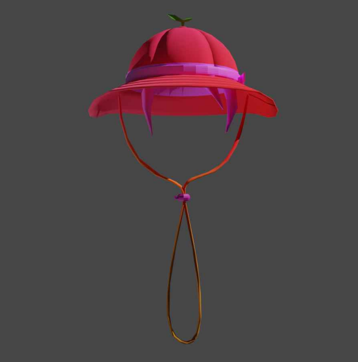 CoolMan37890882's tweet photo. a little sut hat and another creation in blender today https://t.co/Ut6g9jQphF