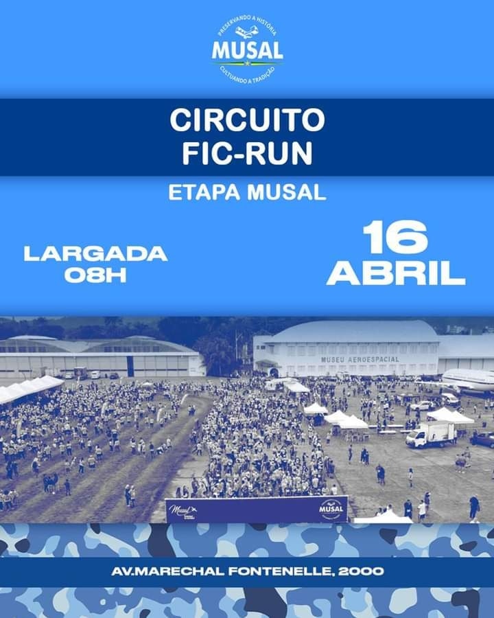 amigosdaalssvm's tweet photo. ✈🛩🪂 Vem aí o Circuito FIC RUN etapa MUSAL.
Não perca. Dia 16 de abril de 2023.

Largada: 8h
Local: Museu Aeroespacial - Avenida Marechal Fontenelle 2000

Mais informações em TICKETSPORTS/CIRCUITOFICRUN
✈
Ticketsport 
Museu Aeroespacial https://t.co/MKgJVjYWn7