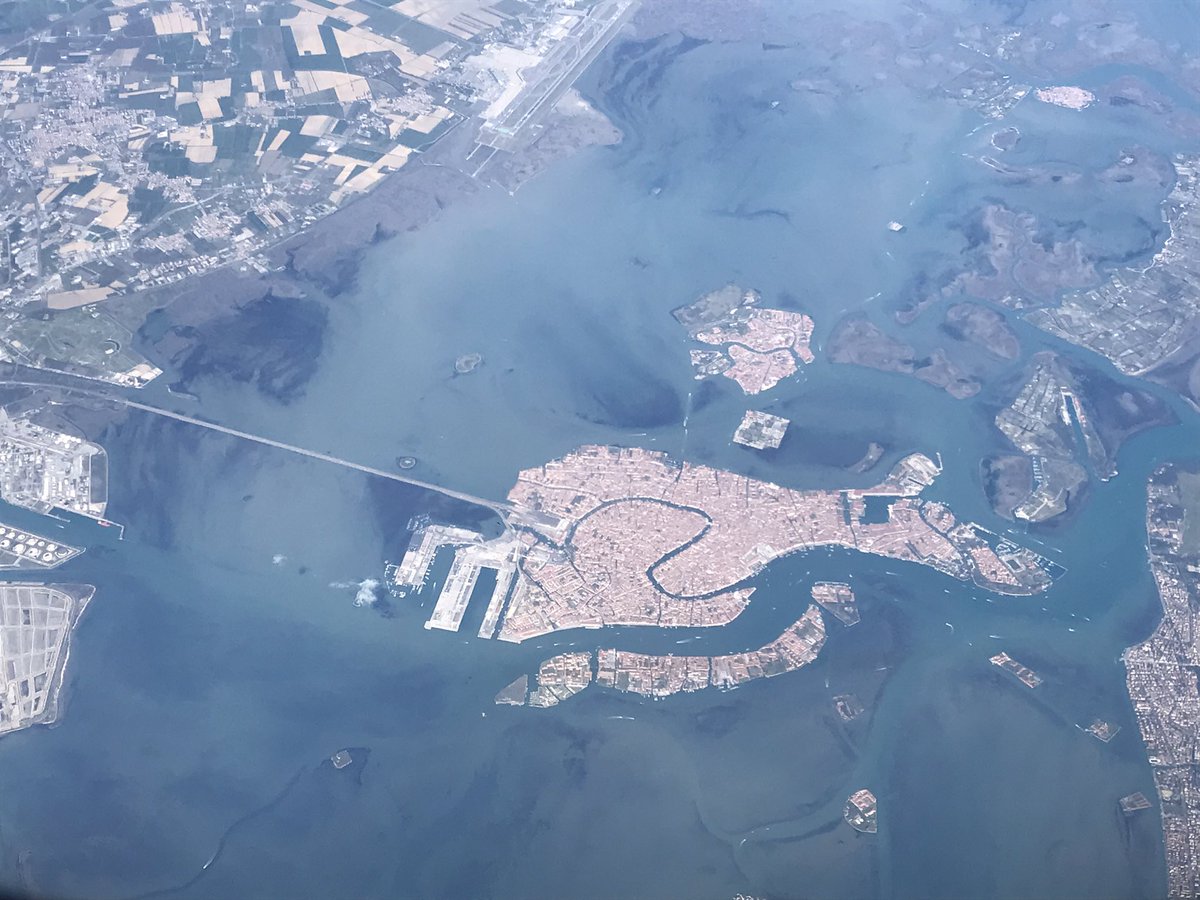 Questa città è meravigliosa anche vista dall’aereo!