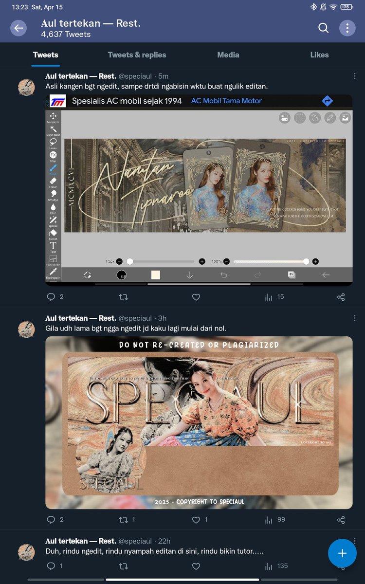 Jujur ada comment" yg ngga keliatan di 3 postingan ku ini... Help. Gembokan kali ya yg comment... 😅