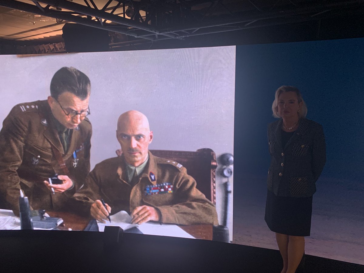 Anna_M_Anders's tweet photo. Warsaw 🇵🇱. Today is the last day of the highly successful @ipngovpl Congress at the National Stadium. Featured is the amazing new AV version of the #trailsofhope exhibition @PolandMFA @PLinItalia @ItalyinPoland @Kombatanci https://t.co/BTo8E6DjQ7