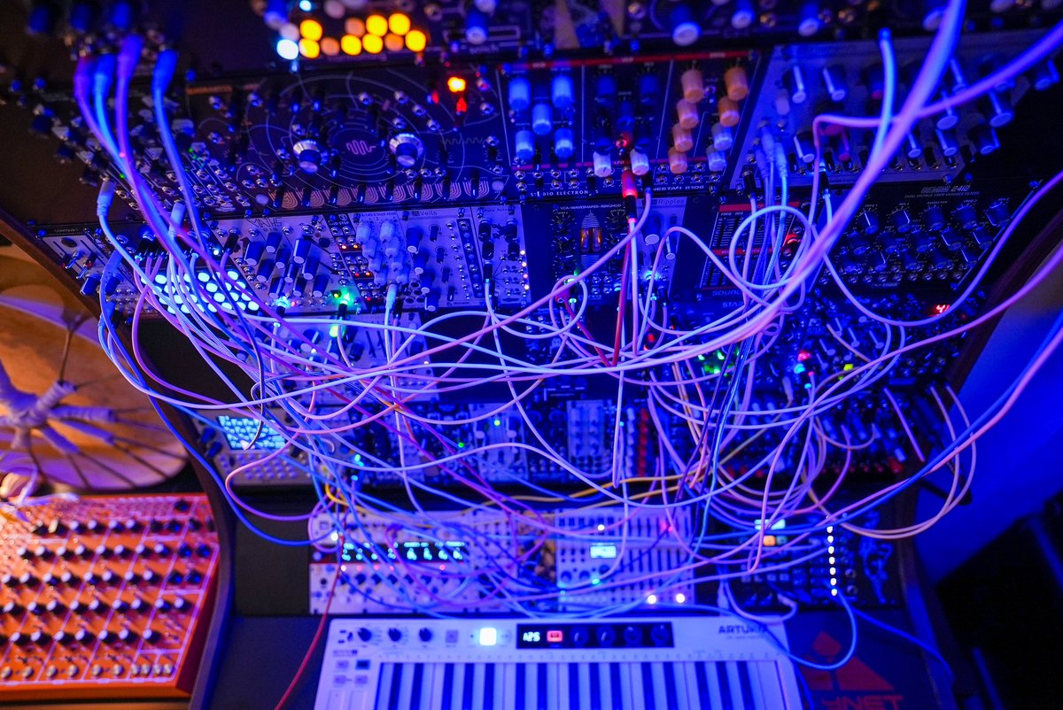 brenneisenmusic's tweet image. The days are long. Stretching into the night - thankfully, this bears the promise of being *extra* fun. 

#composeratwork #modularsynth #composer #gamemusic #gameaudio