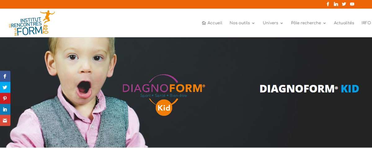 Le Diagnoform Kid : Un outil à promouvoir dans toutes les écoles !🏃🏿‍♀️🏃🏻‍♂️ 😀 <a href="/officiel_IRFO/">IRFO</a> 
Développé en partenariat avec des Conseillers Pédagogiques, il permet de mesurer la condition physique des enfants pour mieux les accompagner  
actibloom.com/actualites/le-…