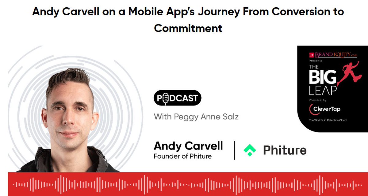 CleverTap's tweet photo. Here's how you can build enduring customer fidelity! The key is to “personalize, personalize, personalize”!
Read on as @andy_carvell, Partner & Co-founder, @Phiture shares details with @peggyanne: https://t.co/qJWvRZNyfF
#SubscriptionRevenue #SubscriptionApps https://t.co/WZnrI9jPSD