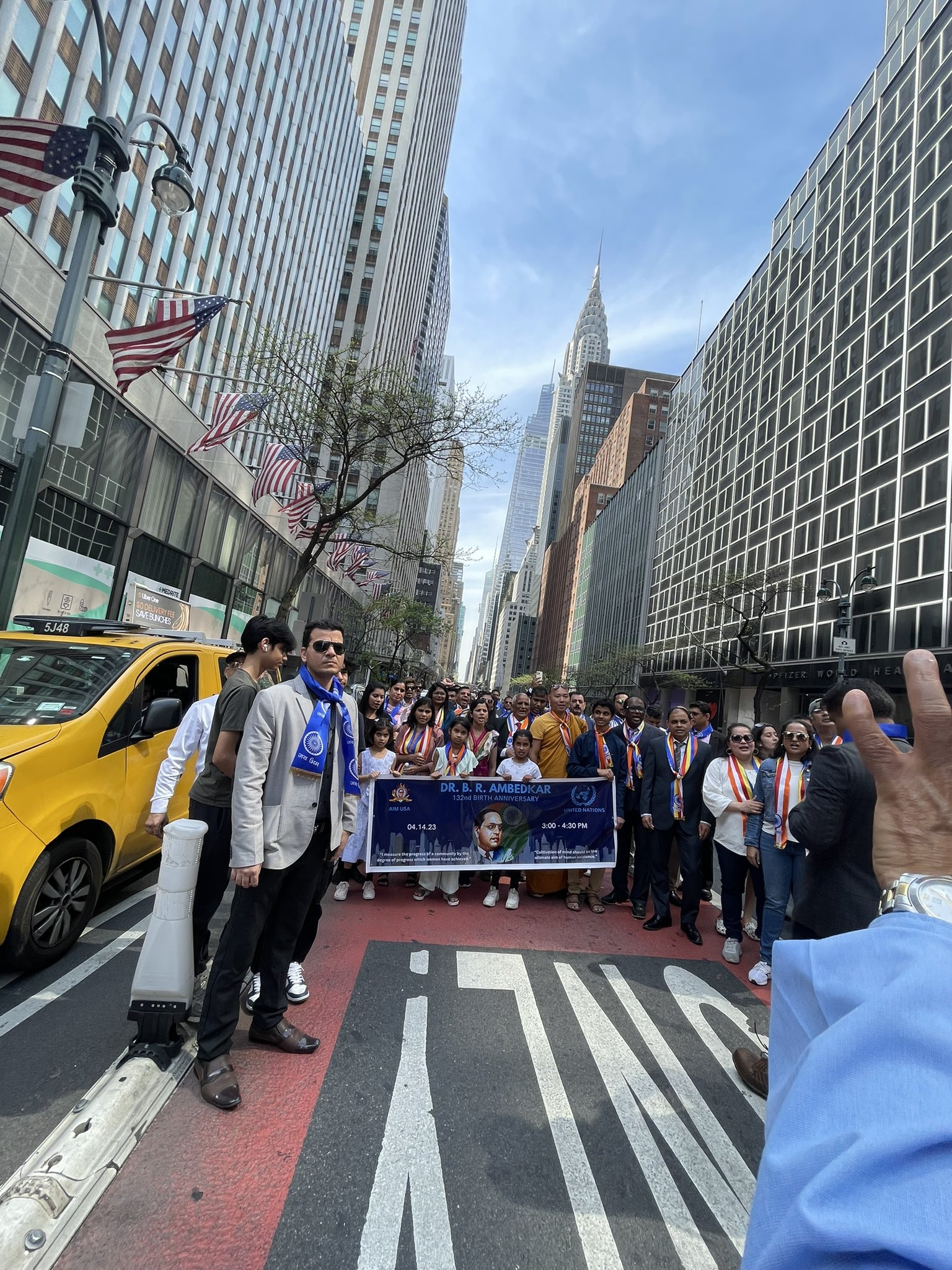 Dilip Mandal on X: "Babasaheb Dr. Ambedkar Jayanti celebrations in the city  of New York and Jersey city. #JaiBhim https://t.co/pLdECnLr4X" / X