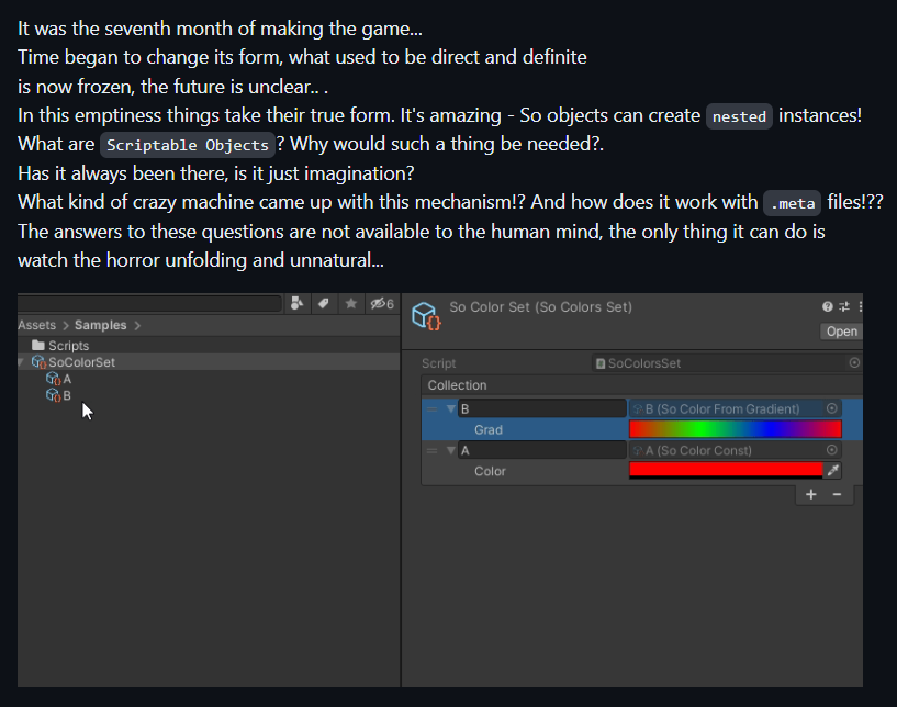 NullTale's tweet photo. #screenshotsaturday #unity #madewithunity #unity3d #madewithunity #indiedev #madewithunity #madewithunity #editortool #madewithunity #unitypackage #madewithunity #asset #madewithunity #madewithunity

SoCollection 🔪https://t.co/elyOw7ud4c
* promise to myself to stop making tools https://t.co/MFAxRTVwis