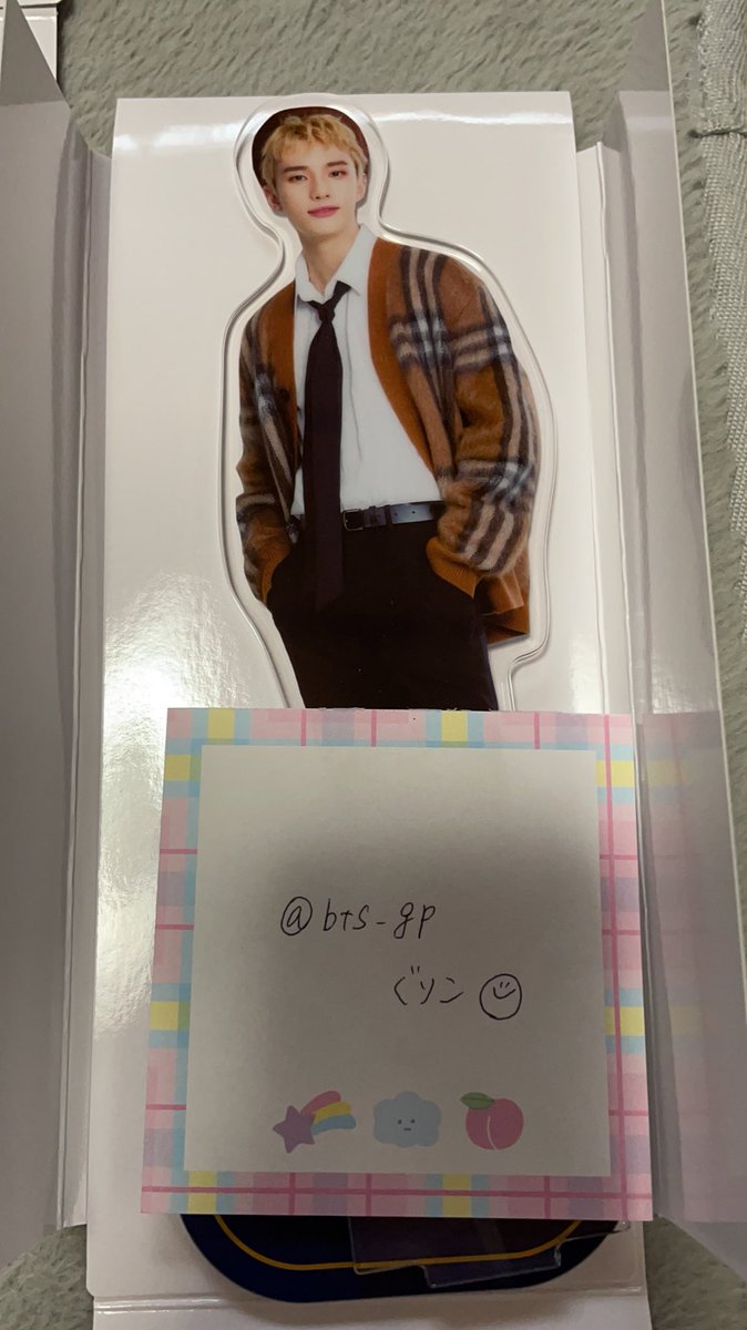 bts_gp's tweet photo. @banglee143 何度もすみません💦
お写真をお送りするのを忘れていましたので後付け失礼致します。 https://t.co/mnPdwZvGGw