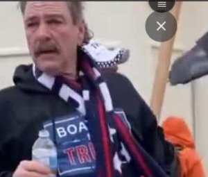 retiredtrnman's tweet photo. The #FBI has identified many people who incited violence at the U.S. Capitol on January 6, but it still needs your help to bring others to justice. If the man in this photo looks familiar, submit a tip at https://t.co/LRUnRA40bG or 1-800-CALL-FBI, and mention photo 482-AFO. https://t.co/9cTqSrKZA9