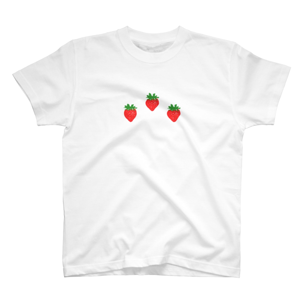 sing113night's tweet photo. SUZURIでいちごTシャツご注文いただきどうもありがとうございました！🙇🙏🏻✨
🍓🍓🍓🍓🍓🍓🍓🍓🍓🍓🍓🍓🍓

半分いちご(カラー)
スタンダードTシャツ https://t.co/fiqiuI9SbS https://t.co/WbX7NWIZRA