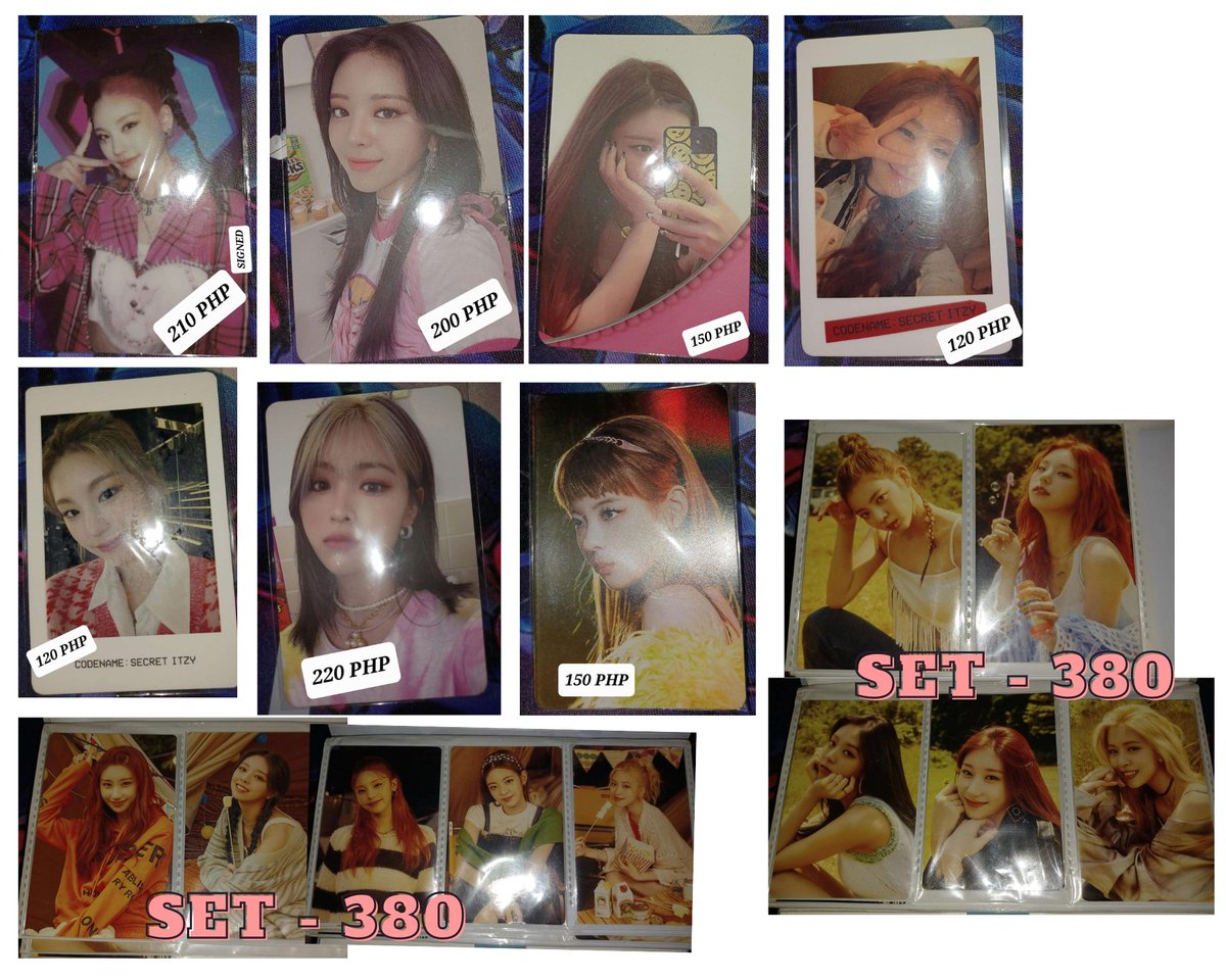 ChaerLoco's tweet photo. WTS and LFB | ITZY PHOTOCARDS 
USUALLY LOCO ERA

✅️ On-hand 
✅️ All are in good conditions
with freebies ofc! 

Please refer to each indicated prices 

Negotiable 😊

MOP: Gcash
MOD: J&amp;T

DM me po or feel free to comment below.

Please help me rt 💖 https://t.co/PbxZiipEQI