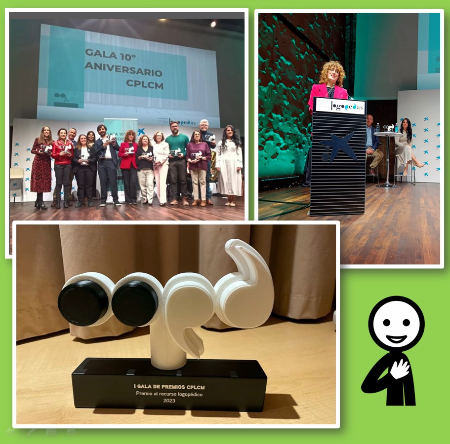 🤩‼“El Centro Aragonés de la Comunicación Aumentativa y Alternativa ARASAAC recibe otro nuevo reconocimiento al MEJOR RECURSO LOGÓPEDICO 2023 en la Gala del 10º Aniversario del <a href="/ColeLogoMadrid/">ColeLogopedasMadrid</a> , celebrada ayer en Caixaforum"
Lo compartimos con todos vosotros/as y gracias 👏