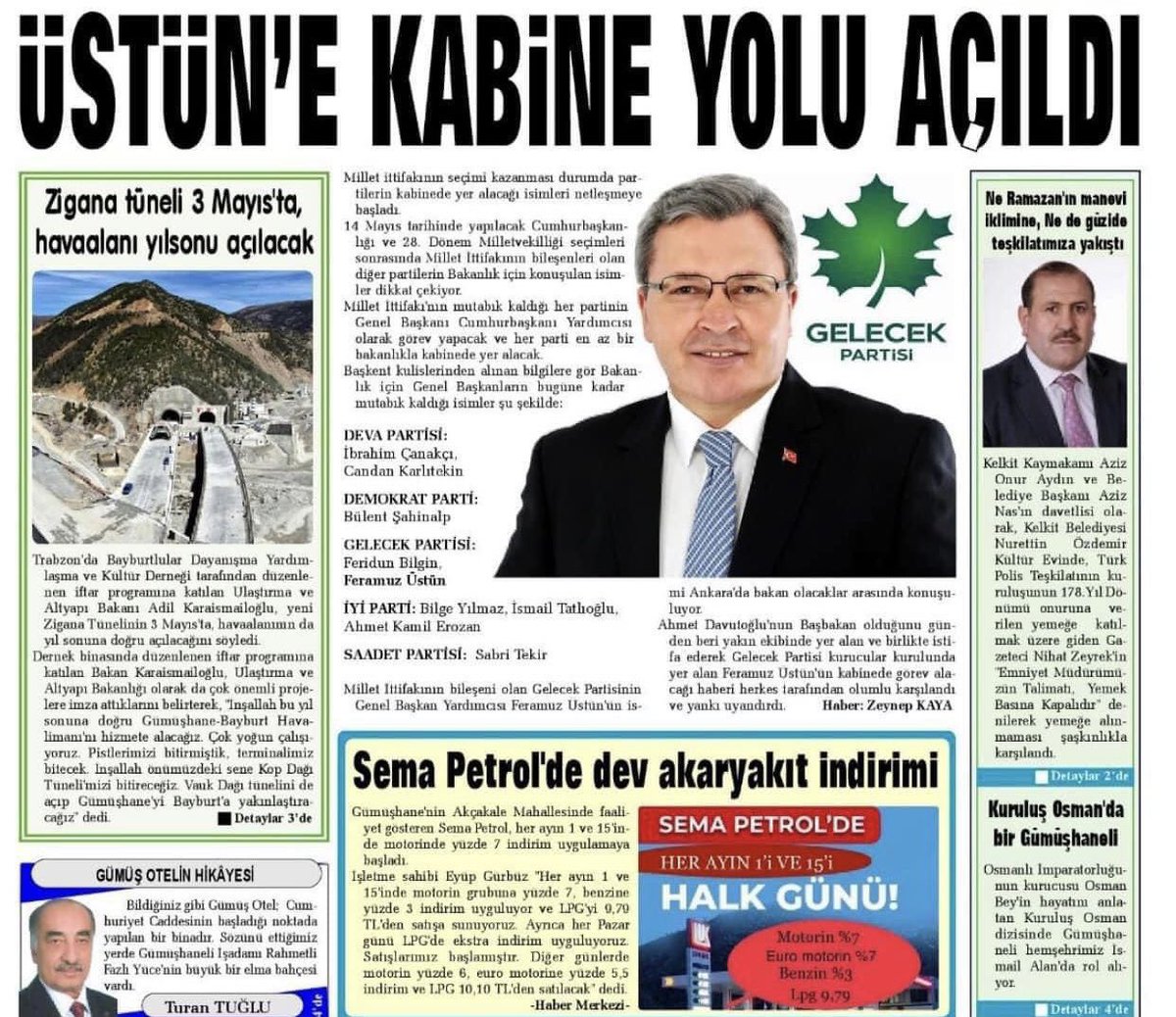 Değerli Başkanım @feramuzustun 
Ne Uyudu 
Ne Dinlendi 
Bu zorlu süreçte her zaman yanımızda olduğunuz için teşekkür ederim.  #MilletinGüvencesi Adalet, Liyakat için başarılarınızın devamını dilerim.
#GelecekGüzelGelecek
🍀🍀🍀🍀