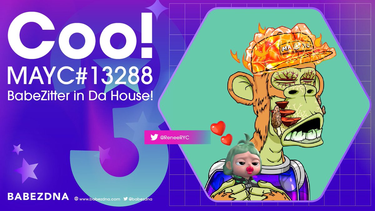 Thrilled that my Ape has a Babez now! So happy for him👶🏻🐒💕

#babezdna 🔥