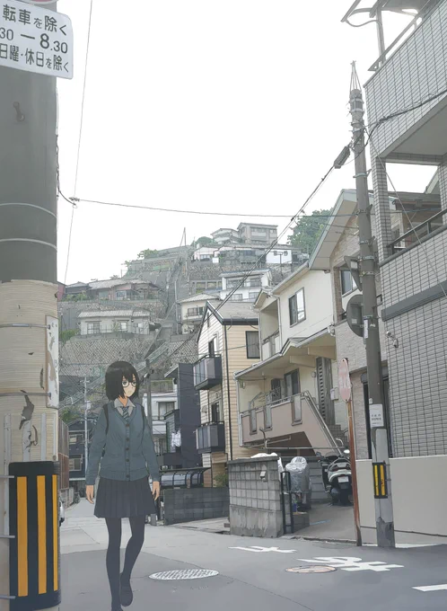 新作(2023年3月)
「KURE STREET SNAPSHOT #2」

写真トレス作品です 