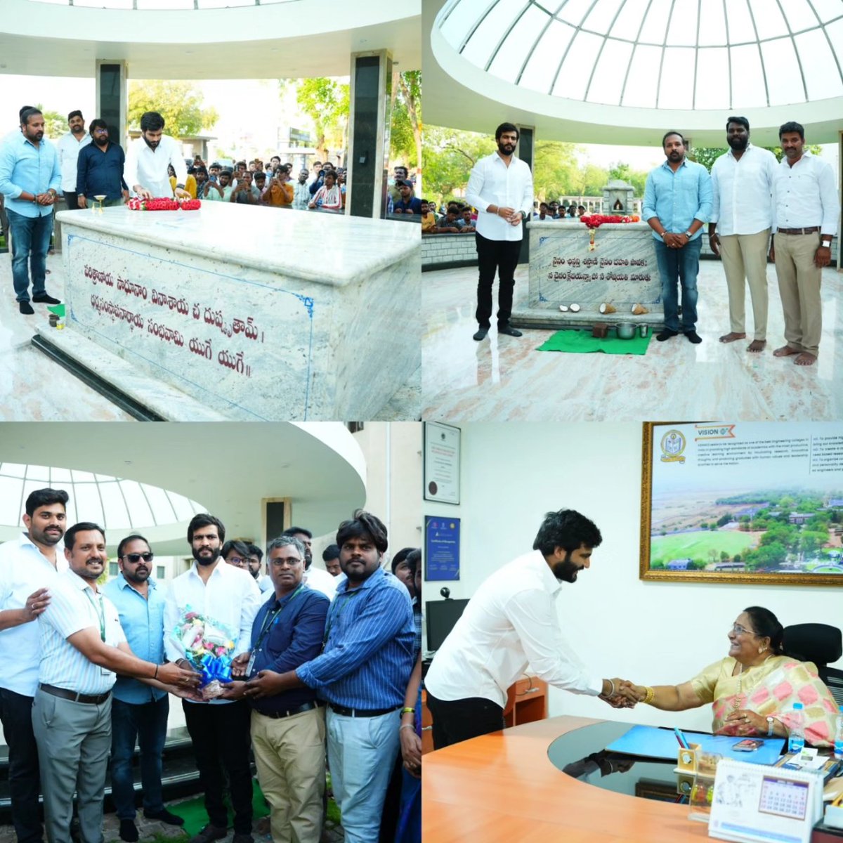 ksrmceofficial's tweet photo. AP SAAP chairman B. Siddharth Reddy attended as chief guest for the closing ceremony of KSNR TROPHY 2K23
#SivanandaSmaranam2k23 #konnect2k23 #ksnrtrophy2k23 #kultural2k23 #statelevelfest #ksrm #ksrmce #ksnr #SivanandaSmaranam #sivanandareddy #kandulasivanandareddy #ksnrliveson https://t.co/b9lXT2vcmn
