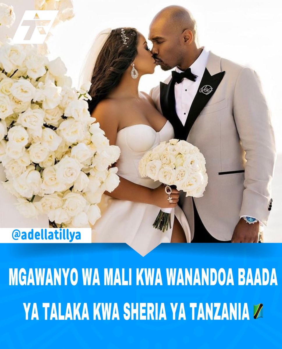 Tunapoongelea Wanandoa kugawana mali tunaongelea Talaka. Hakuna Mgawanyo wa Mali zilizotokana na Ndo...