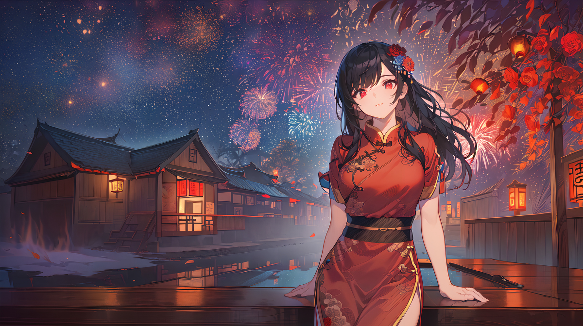 Matthewxy2's tweet photo. 夏日花火 #中国风 #オリジナル #龍娘 #古风 #AIイラスト #花火 #線香花火 #チャイナドレス #旗袍 #女体美 https://t.co/KfwKgNGcdz https://t.co/N2xW6303AU