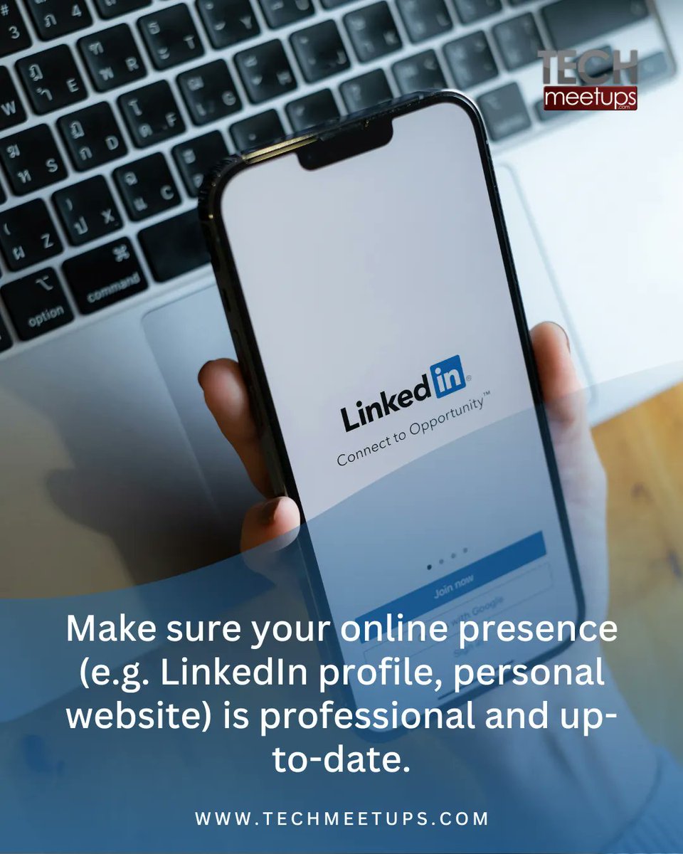 📣Attention job seekers! When it comes to the job hunt, your #OnlinePresence is just as important as your #resume. Make sure your #LinkedIn profile, personal website, and other online accounts are professional and up-to-date. ✔️💻
🙌Happy job hunting!
#JobSeeking #JobHuntingTips