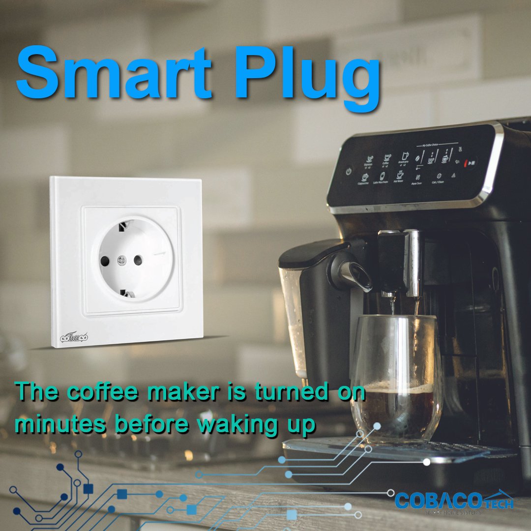 cobacotech's tweet photo. Smart Plug

🔸️Save time by planned connection and disconnection of electrical current

🔸️Enhanced Security, the electrical current will be disconnected in all smart plugs in home exit scenario

🔸️Monitoring the energy consumption of the connected devices

#smarthome https://t.co/W4HT8NpXd2
