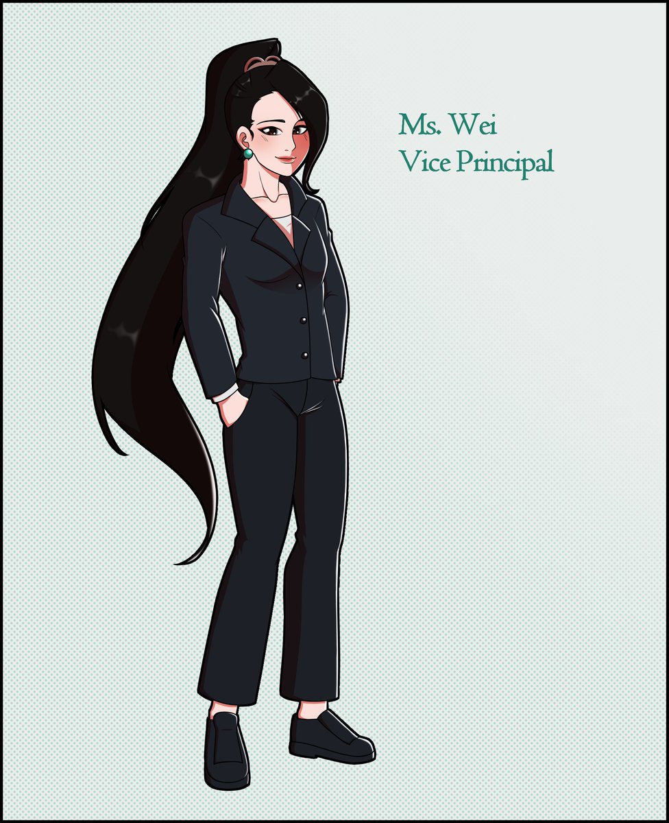 PoopyCrazy's tweet photo. Valorant agents as school staff au? 💃

#digitalart #digitalartwork #digitalartist #valorant #valorantfanart #valorantsage #sagevalorant #characterau https://t.co/jRT5Jy2RTM