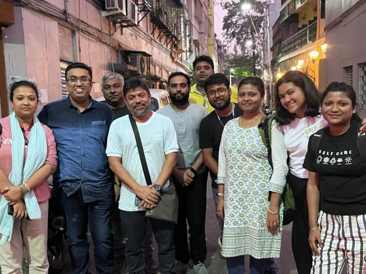 #Upcoming 
SHOOTING WRAPPED for the film #SadaRongerPrithibi. 

Starring #SrabantiChatterjee, #SauraseniMaitra, #ArindamSil, #RwitobrotoMukherjee, #SnehaChatterjee Directed by #RajorsheeDe Produced by #InfinityMediaWorld & #MichaelAngelStudio, film coming soon in cinemas near you