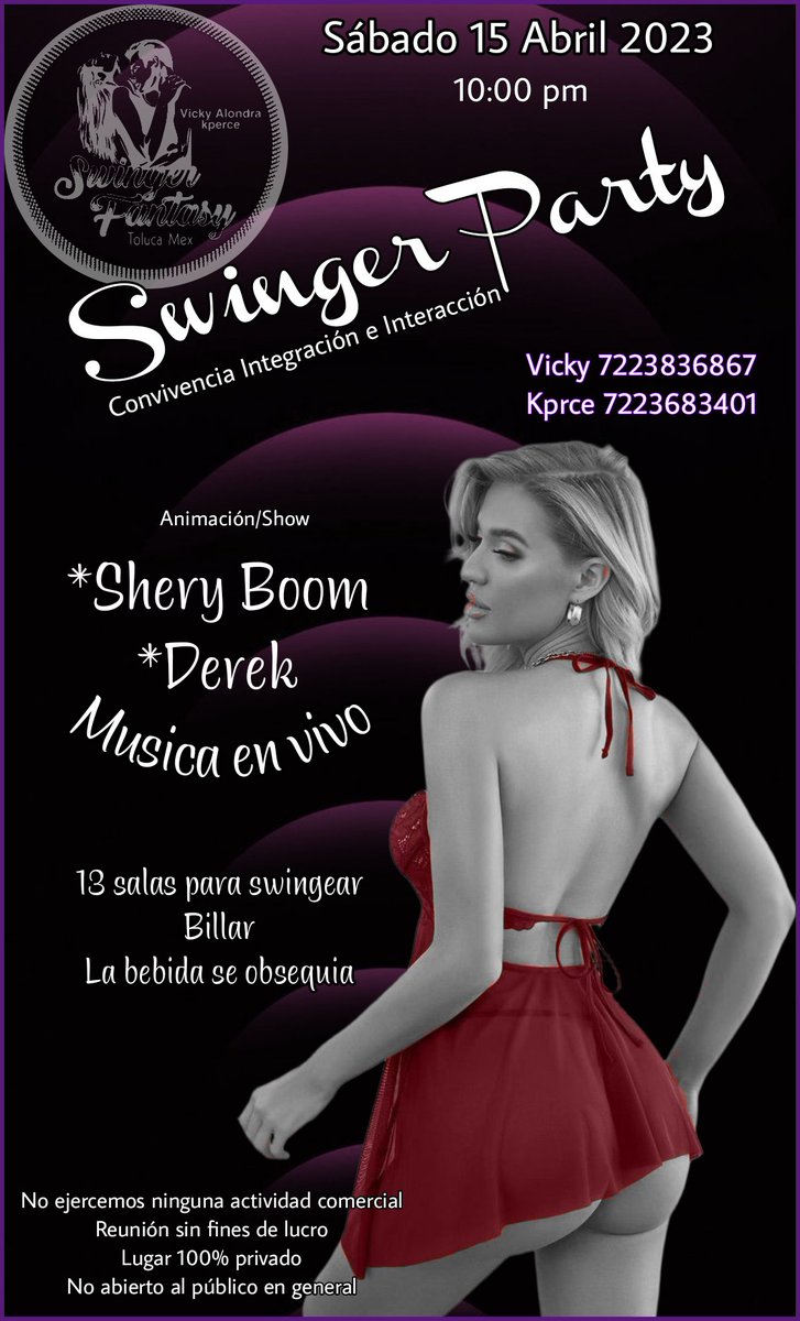 Swinger Fantasy Club Privado tweet media