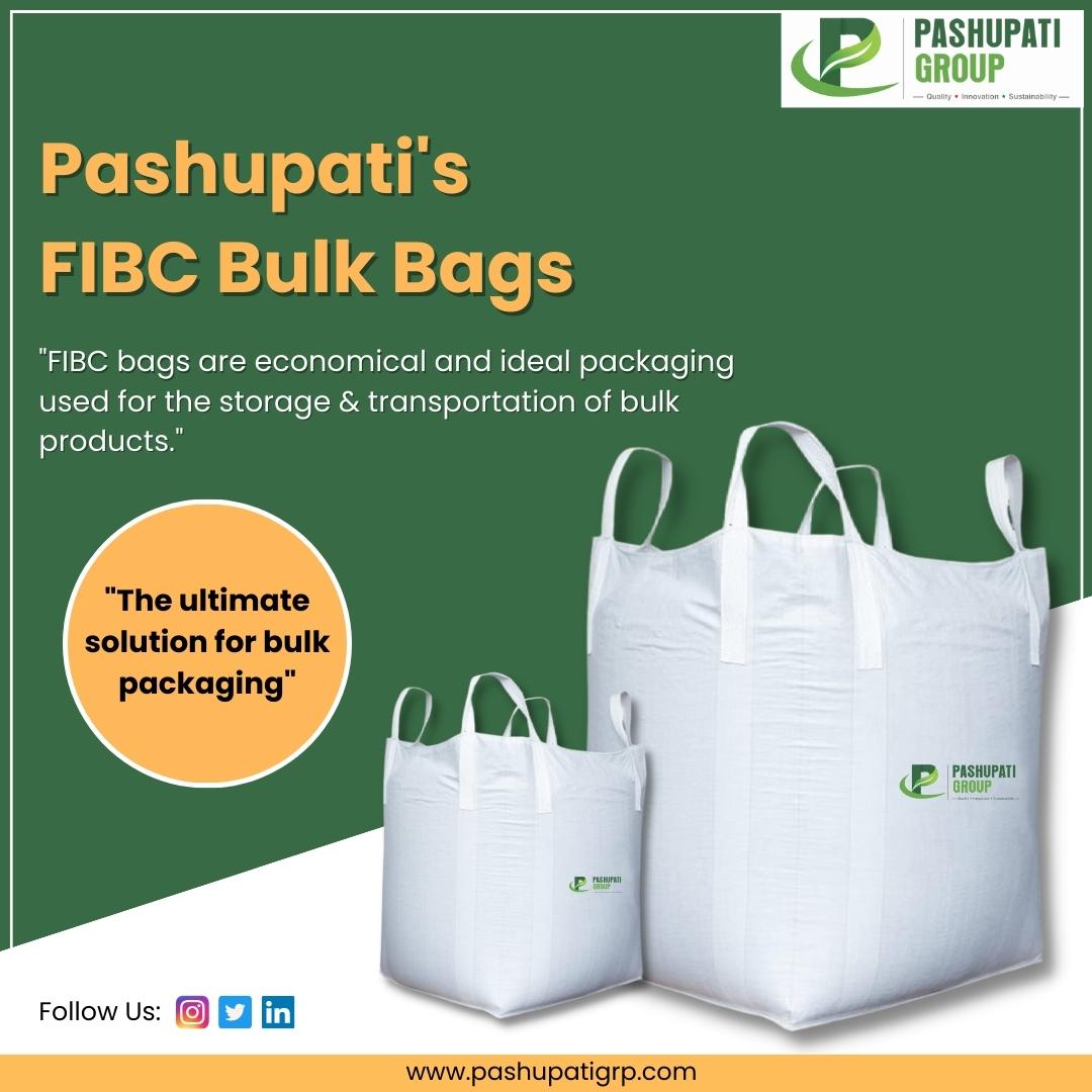 pashupatigrp's tweet image. Upgrade your bulk packaging with 𝐏𝐚𝐬𝐡𝐮𝐩𝐚𝐭𝐢 𝐆𝐫𝐨𝐮𝐩 FIBC bulk bags. our high-quality, customizable, and eco-friendly bags are the ultimate solution for reliable and sustainable packaging. 
.
🌐 pashupatigrp.com
📞(+91)- 96340-97028
.
#pashupatigroup #fibc