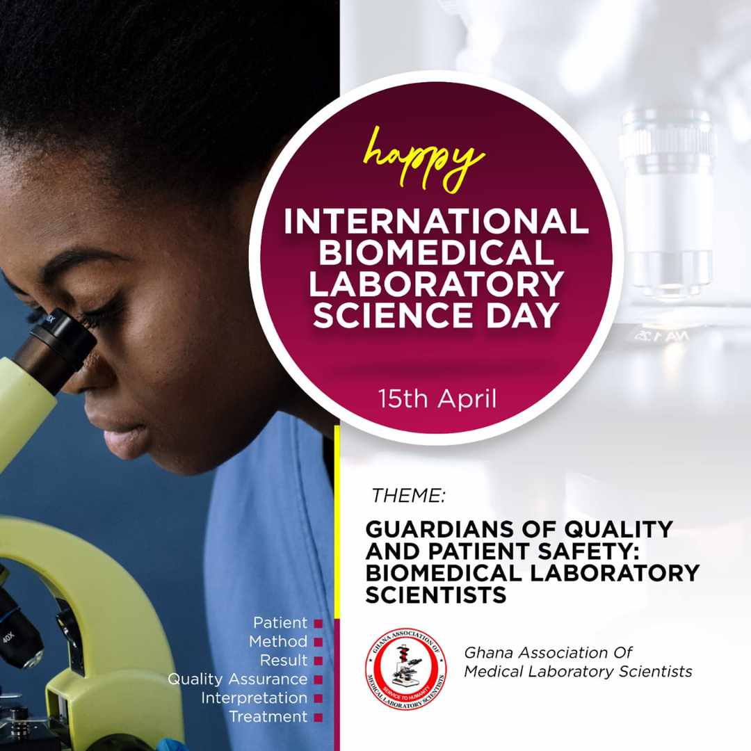 Wishing all Biomedical Laboratory Scientists a happy day!🥳🔥

Keep doing what we do best; evidence-based diagnosis.🔬🫶🏽

#IFBLS #IBLSDay #LaboratoryMedicine #GAMLS #FGMELSA