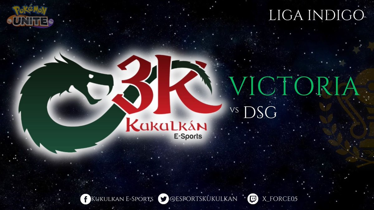 esportskukulkan's tweet photo. Nuestra escuadra principal se lleva el triunfo en la j3 de la liga indigo 
Enhorabuena!!!
#LigaIndigo #LaCasaDelUnite #XF05
#PokemonUnite #eSports #UNITEesports #GoKukulkan
@LezamaMx95    
@Lindavegablake
@Dadteddybeer
@spacetyrant21
🐲Luis https://t.co/g4o2INCUn0