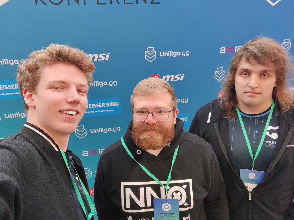 Die Münchner Fraktion ist auch in Köln bei der Uni Esport Konferenz der <a href="/uniligaGG/">Uniliga</a> angekommen