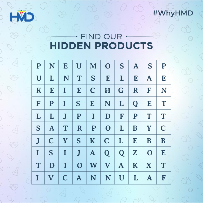 Challenge your mind with our crossword puzzle! Can you spot all the hidden HMD products? 
Share your answers in the comments below!
#Crossword #Puzzle #Medicaldevices #MedicalWords #MedicalProducts #WhyHMD #Healthcare #MedicalPuzzle