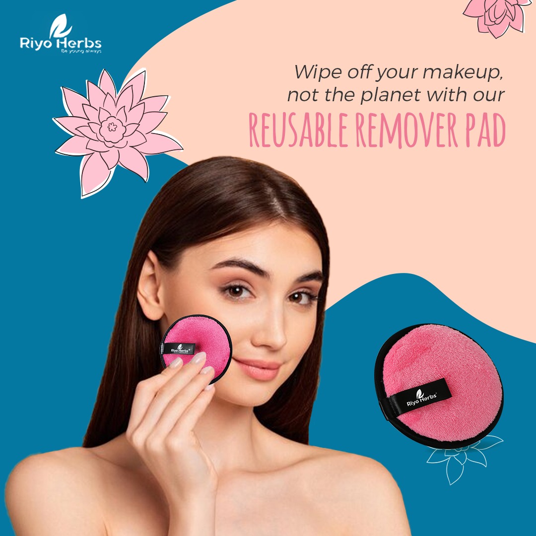 Cleanse your face the eco-friendly way with our reusable makeup remover pads. 
Buy Now: bit.ly/3L1u5Nf
#makeupremovingpads #makeuplovers #removemakeup #cleanmakeup #makeupjunkies #riyoherbs