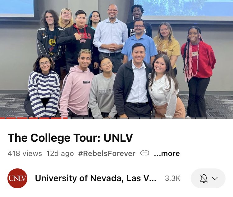 Malcolm! (@malcolmgnv) on Twitter photo youtu.be/sBIRdu9WTB0
<a href="/TheCollegeTour/">The College Tour</a> ‘s UNLV episode is out and <a href="/UNLVDems/">UNLV Democrats</a> got shown for a few seconds. Very cool! youtu.be/sBIRdu9WTB0
<a href="/TheCollegeTour/">The College Tour</a> ‘s UNLV episode is out and <a href="/UNLVDems/">UNLV Democrats</a> got shown for a few seconds. Very cool!