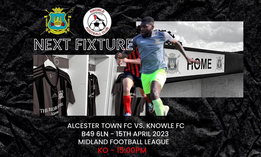 AlcesterTownFC's tweet photo. MORNING ROMANS ๐
Itโs Matchday!! Weโre back in league action this afternoon against a very much inform Knowle outfit
๐ 15:00KO
๐ #MidlandLeague
๐๏ธ #KnowleFc
โ๏ธ Refreshments available
๐ซ Adults ยฃ3 | Concession ยฃ2
๐ Stratford Road, B49 6LN
โค๏ธ๐ค https://t.co/xxwJSDIPZo