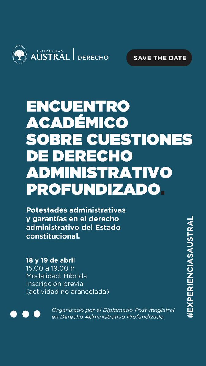 El martes 18 de abril a las 20h de España hablaremos online sobre Buena administracion, derechos fundamentales y principio democrático.