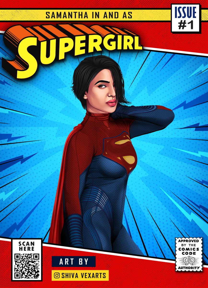 Shiva_Vexarts's tweet photo. @Samanthaprabhu2 × SuperGirl 😊❣️
@SamanthaFanFor1 @TN_SamanthaFans
#Samantha #samantharuthprabhu #shaakuntalam #shaakuntalamonapril14 #VectorArt #comicposter #comicart #Supergirl #supergirledit https://t.co/7slbqhQ3hT