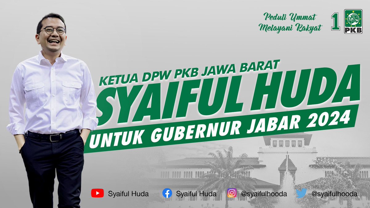 mcspkbcimahi's tweet photo. Syaiful Huda Untuk Gubernur Jabar 2024 @DPP_PKB @dpwpkbjabar @cakimiNOW @SyaifulHooda @AcepJamaludin01 @UbesDedi @EmHasanuddin #PartaiKebangkitanBangsa #jawabarat #jabarngahiji #GusMuhaimin https://t.co/F6jeMN39Xw