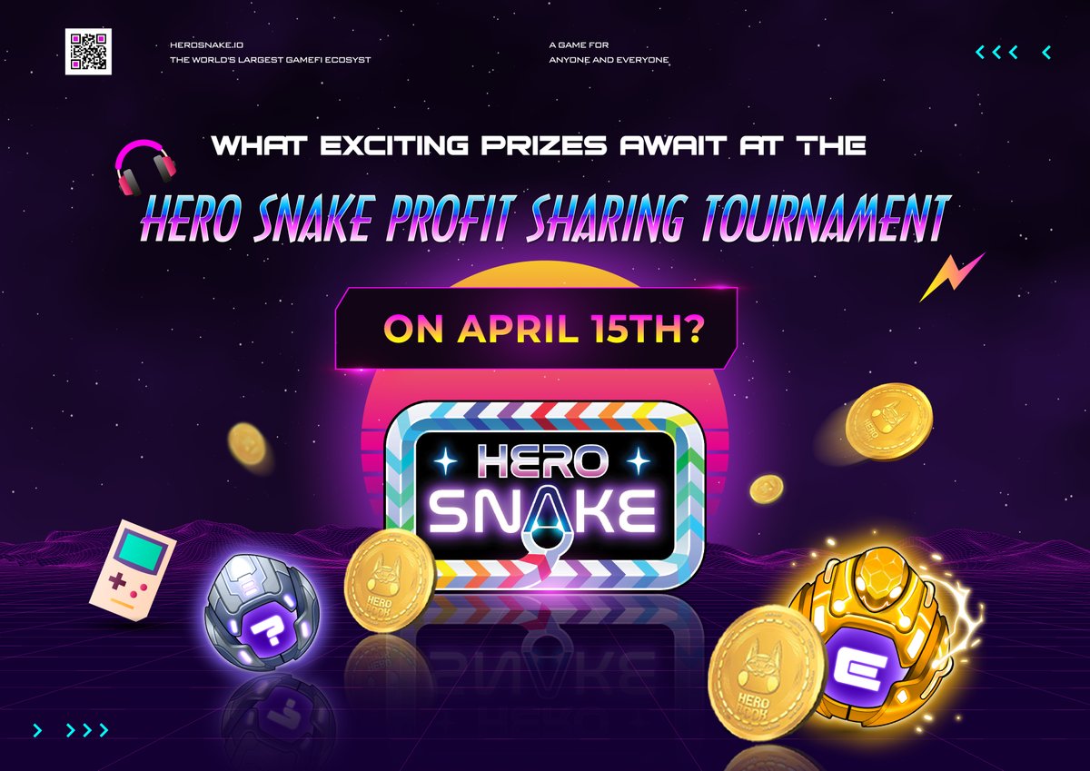 🔥🔥 WIN "AMAZING" PRIZES AT HERO SNAKE PROFIT SHARING ON 15/04 🔥🔥

🌟 Tonight, on April 15, 2023 at 20:40, the Hero Snake tournament will be held during the HERO SNAKE PROFIT SHARING event.

✔ Players only need to buy-in 500 HBG.
✔ Tournament duration: 20 minutes.