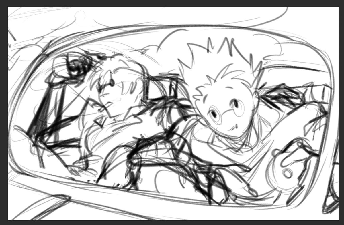 MOLENAIDE's tweet photo. also for funsies, my process on my trigun sketch:
 v rough sketch 
cleaner sketch
yet another (more detailed) sketch 
wowie another sketch (finalizing details) https://t.co/Dbeogs03oB