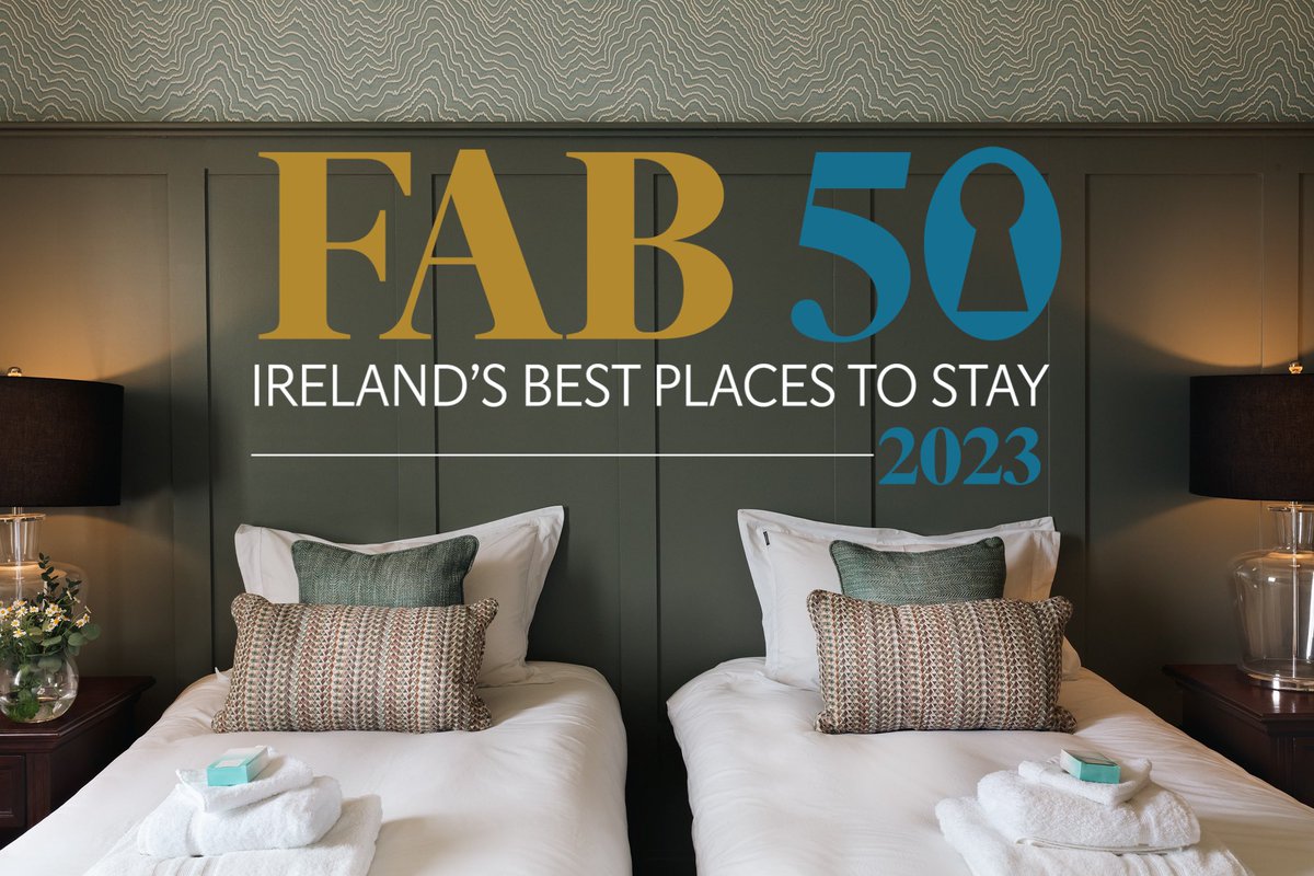 The Fab 50 list of the best places to stay in Ireland in 2023 has just been released by <a href="/IndoWeekend/">Weekend Magazine</a> and we are very proud that <a href="/TeachDeBroc/">Teach de Broc</a> is featured alongside some of the country’s coolest getaways from cabins to castles and everything in between.

#IndoFab50 #Ireland #Hotel