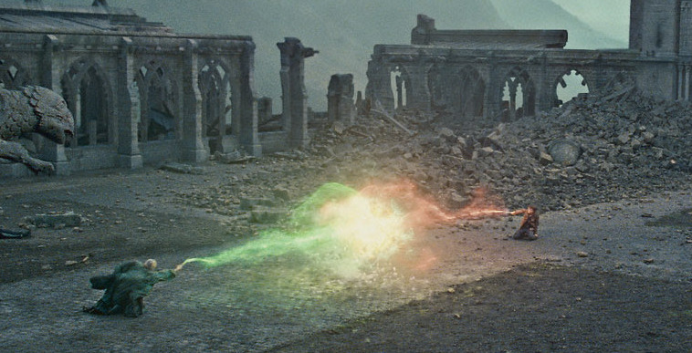 PotterWorldUK's tweet photo. On this day, 25 years ago, Lord Voldemort was defeated once and for all by the Boy-Who-Lived, Harry Potter.

#25YearsBattleOfHogwarts https://t.co/N9vjZpmAPs
