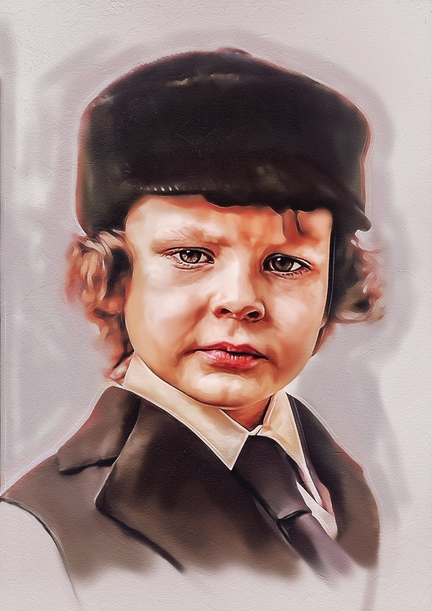 Most of my quicker, personal work usually ends up in the bin or a folder, never to be finished! But I like this one - so here's the Antichrist. 😆
#DamienThorn #TheOmen