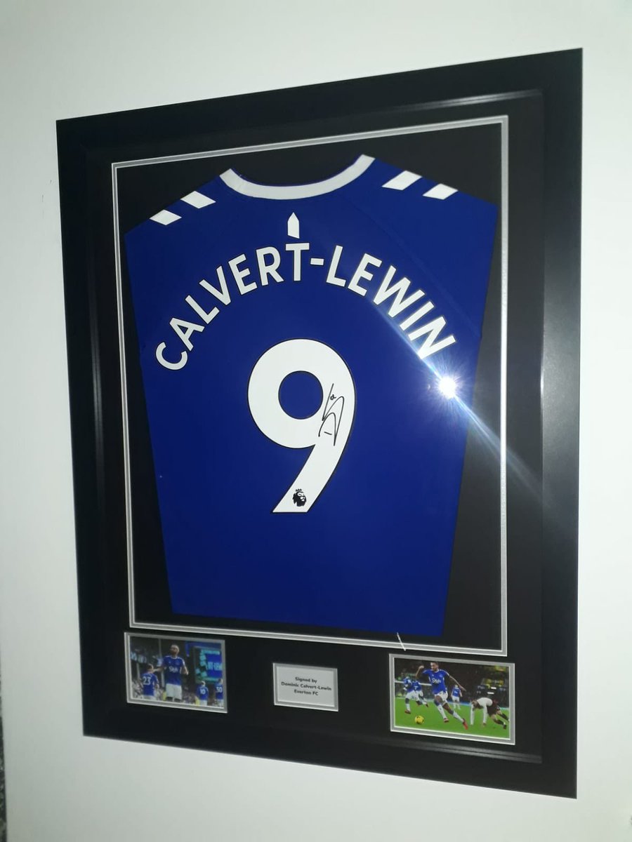 ⭐️ SPECIAL COMPETITION ⭐️

If DCL scores ANYTIME today. We’ll giveaway an #Everton shirt signed by DCL and framed by <a href="/FramedShirt/">Framed Shirt</a>.

To enter 👇

🔄 Retweet this tweet
🤝 Follow <a href="/F0reverEvert0n/">Forever Everton // Rob</a> &amp; <a href="/FramedShirt/">Framed Shirt</a>
🗣️ Tag another blue

Good luck! 💙