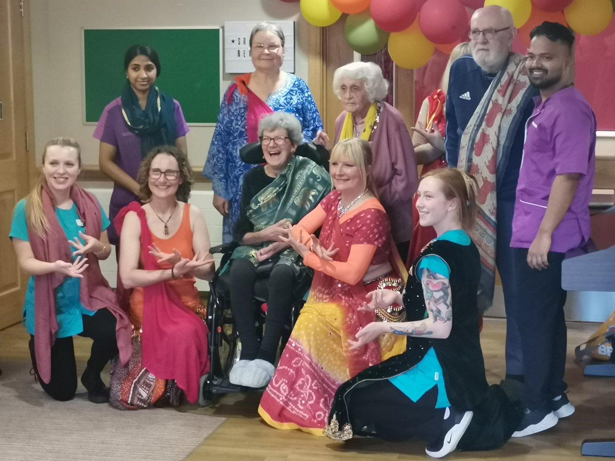 We had a lovely time dancing for the folks at Mountfitchet Care Home in #Stansted yesterday